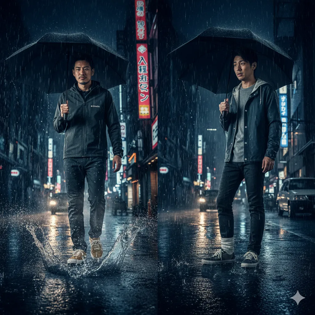 雨の日に本当に濡れる心配はないか解説