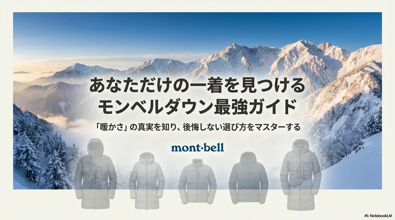 モンベルのダウンを暖かい順に徹底比較！最強モデルと失敗しない選び方