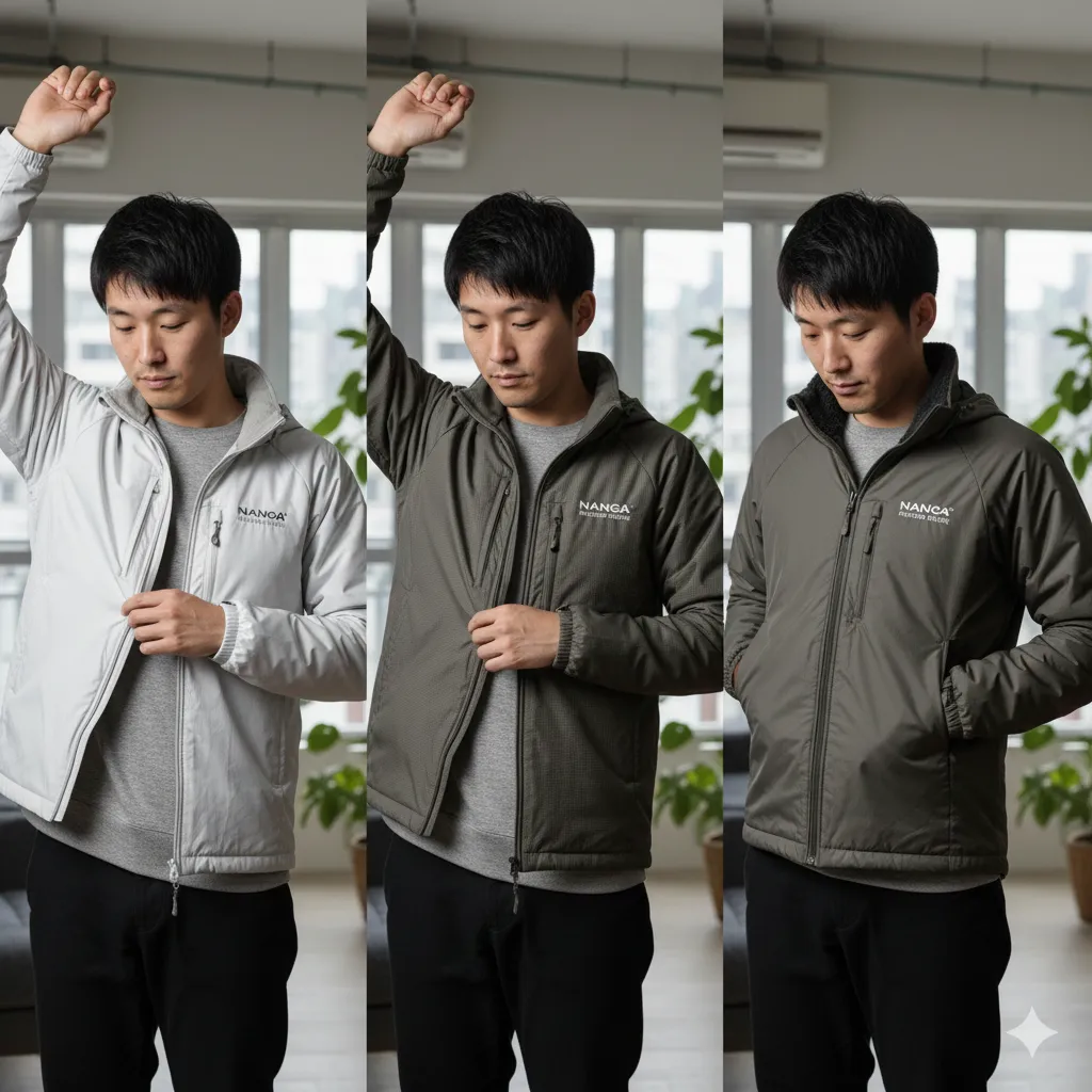 素材変更で変わるマゼノリッジの着用感