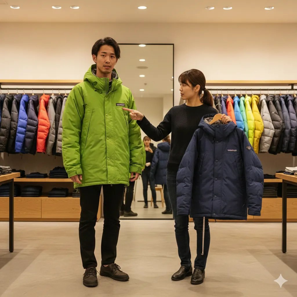 失敗しないダスパーカーのサイズ感と選び方