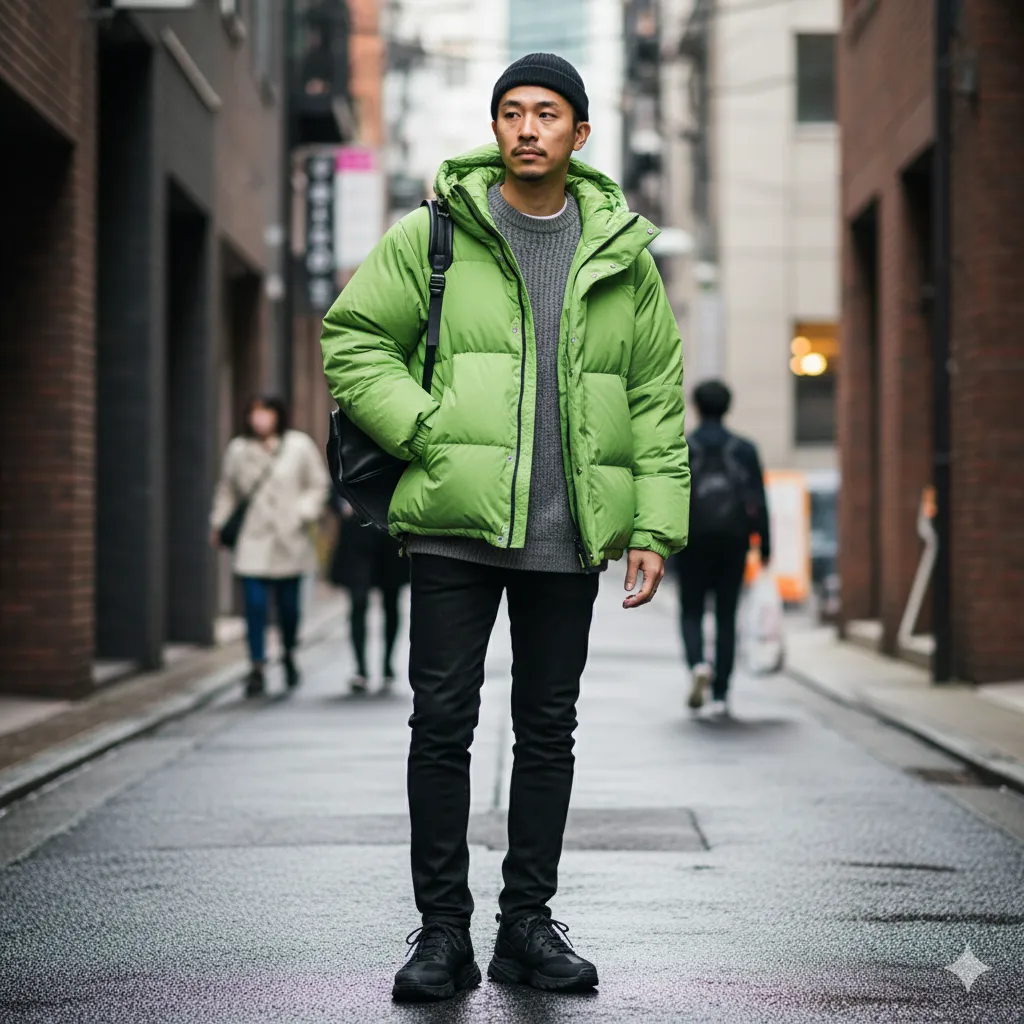 ダスパーカーのサイズ感と着こなしのコツ