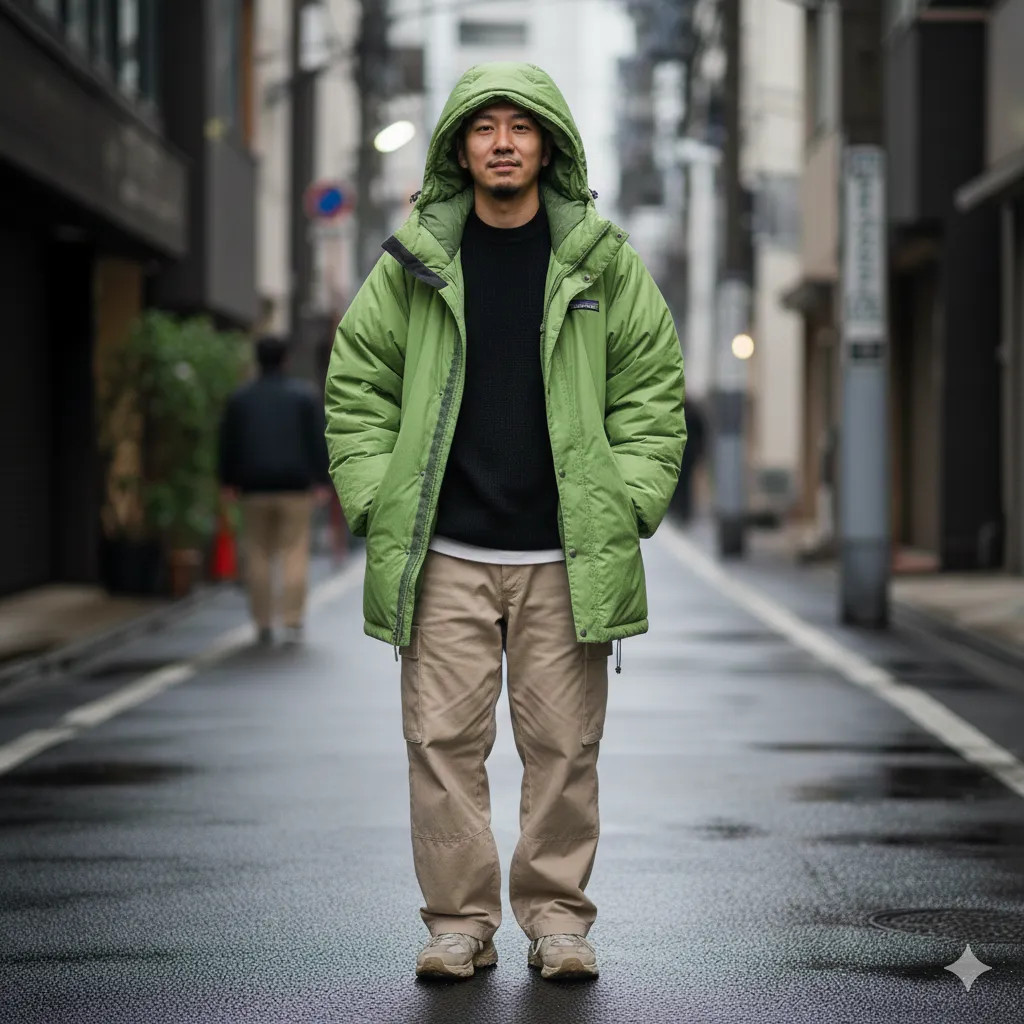 街着で着膨れするとダサいので注意