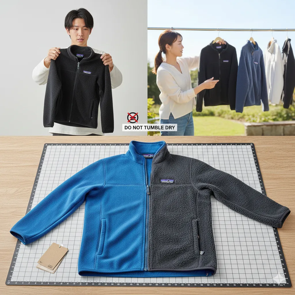 パタゴニアフリースのサイズ感の注意点