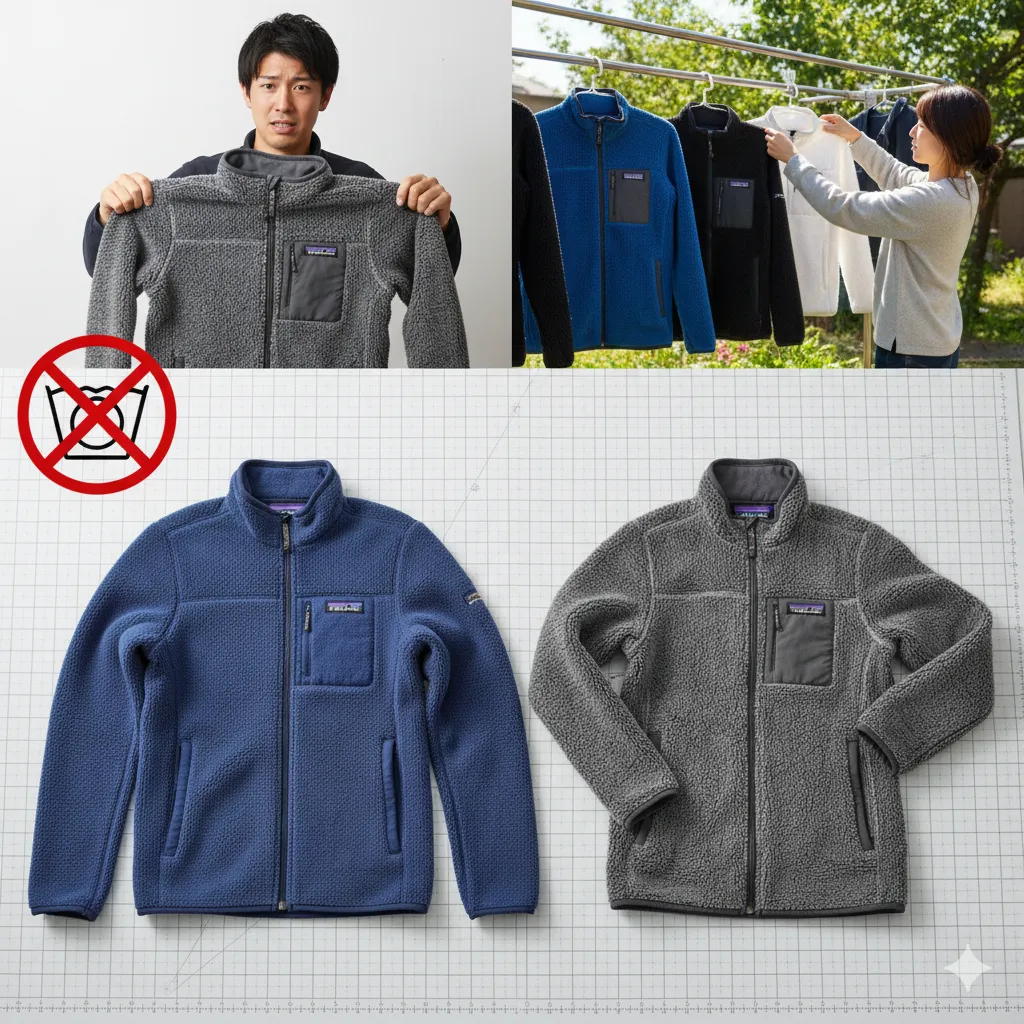 洗濯による縮みとサイズ変化