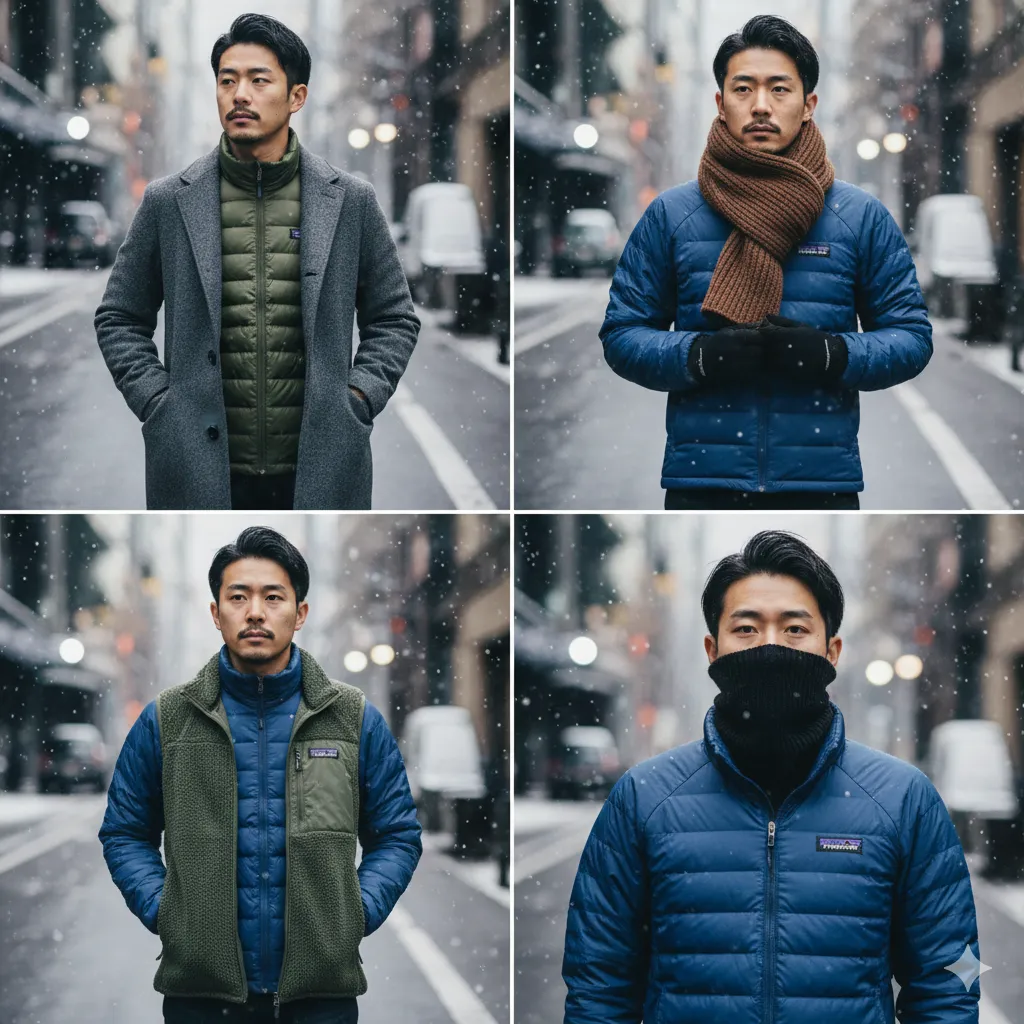 冬のコーデで解決する防寒テクニック