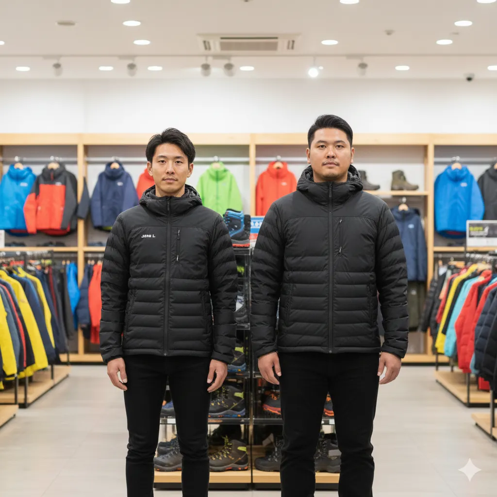 USサイズと日本サイズの違い