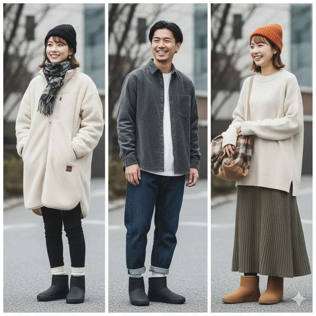 タイプ別ヌプシブーテのコーデ実例