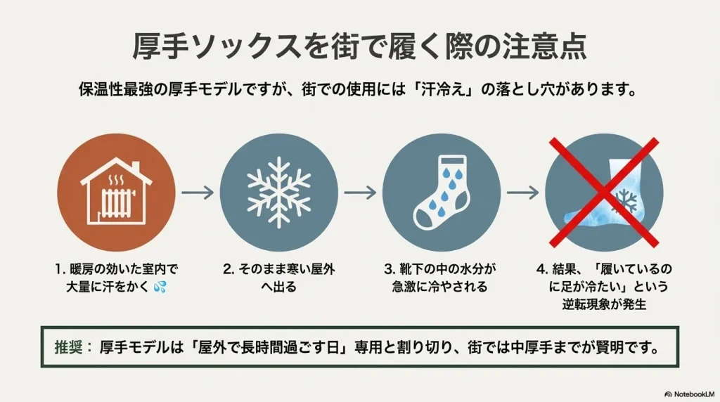 暖房の効いた室内での汗が屋外で冷える「汗冷え」のメカニズム