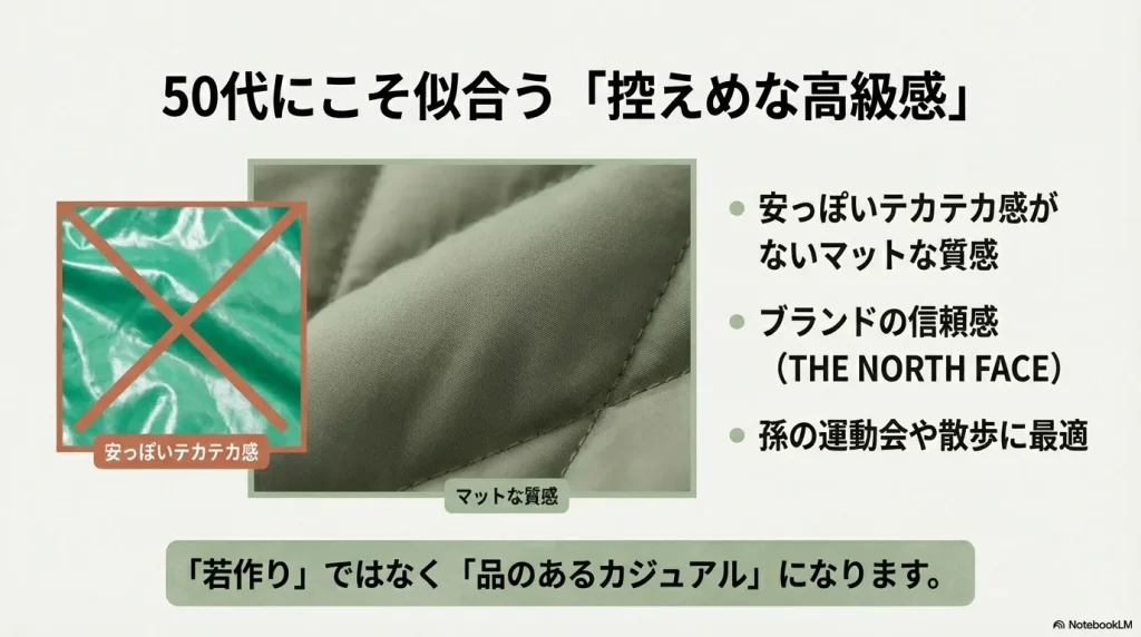 安っぽいテカテカ感がないマットな質感を強調したポーチのアップ。品のあるカジュアルを提案。