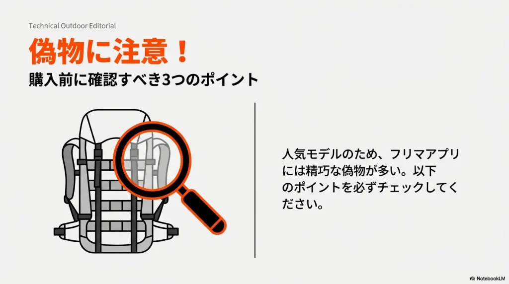 マンティス26の偽物に注意。購入前に確認すべき3つのチェックポイント