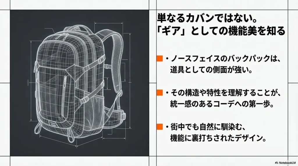 ホットショットの構造や特性を理解し、街中や自然に馴染むデザインであることを説明するスライド