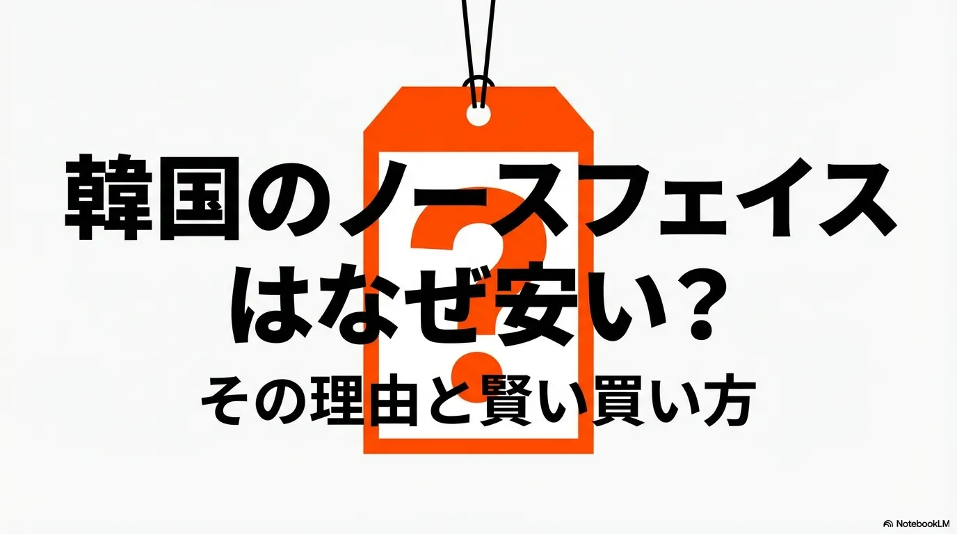 韓国のノースフェイスはなぜ安い？その理由と賢い買い方のタイトル画像
