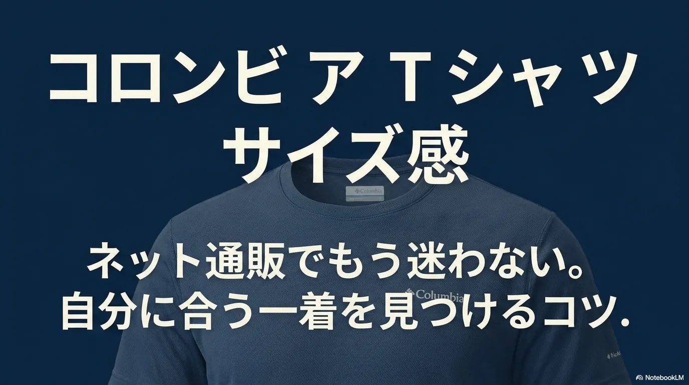 コロンビア Tシャツ サイズ感 。ネット通販でもう迷わない。自分に合う一着を見つけるコツ。