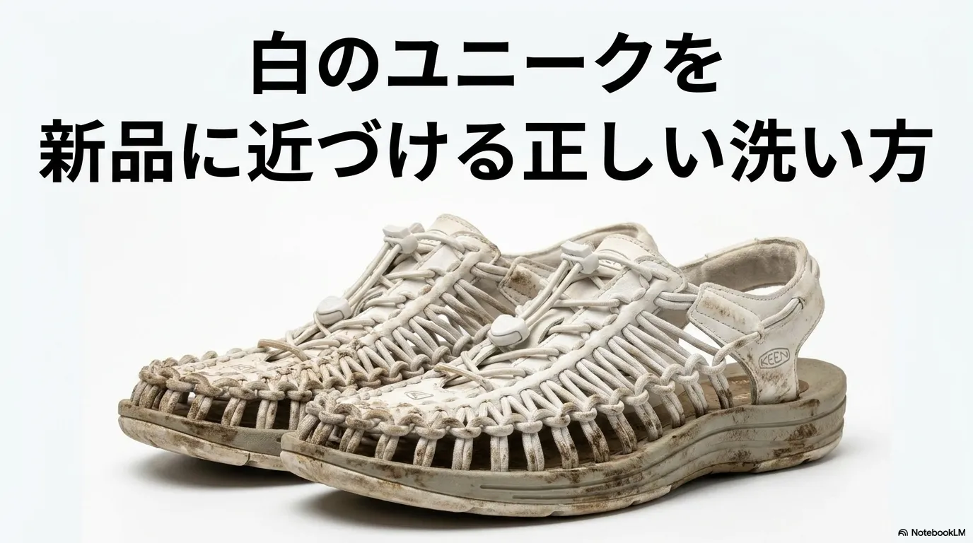 白のユニークを新品に近づける正しい洗い方のタイトル画像